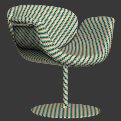 Tulip Midi chair disk by Artifort / Офисное кресло — Вид 6