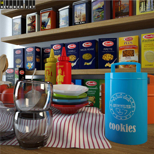 Kitchen Set 14 — Descargar