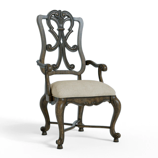 Rhapsody Wood Back Arm Chair — Скачать