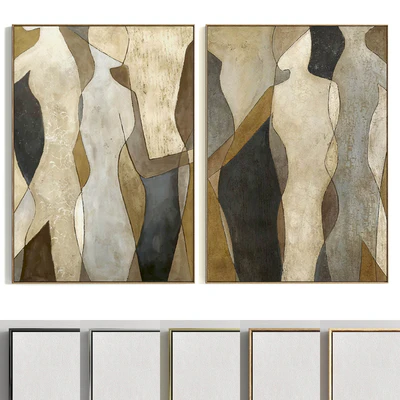 Plaster Two Photo Frame R-213 — Ver 1