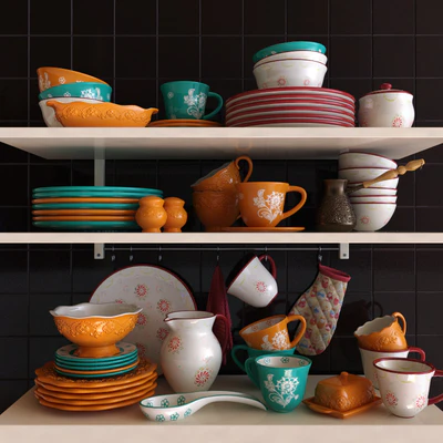 A set of dishes Elan Gallery — Ver 1