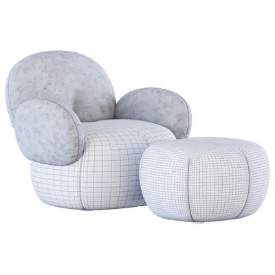 Nana Love Armchair and pouf by Freifrau — Ver 5