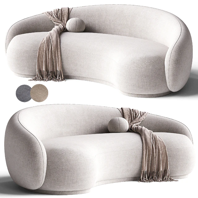 Curved Sofa — Скачать