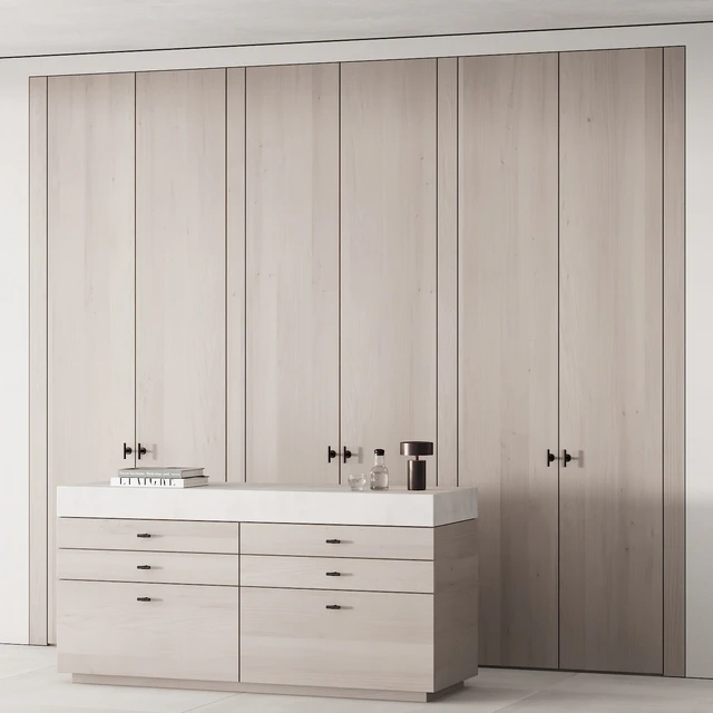 173 cabinet furniture 04 minimal wardrobe kit P02 island — Descargar