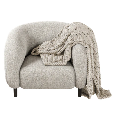 Armchair Pierre Augustin Rose LE MINITORE — Ver 4