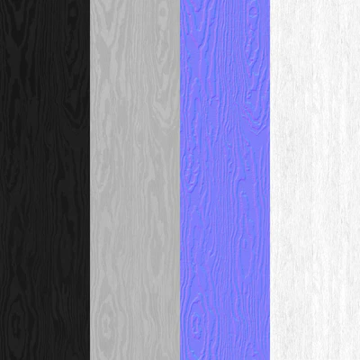 Wood material is seamless. Dark, ebony. — Ver 4