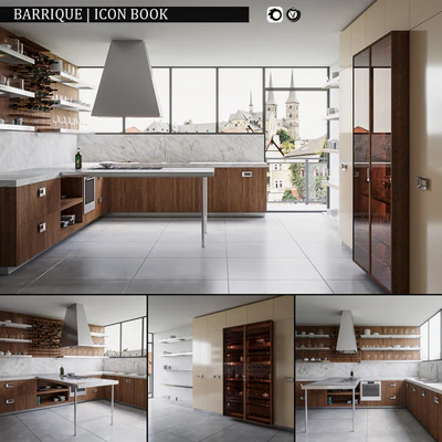 Kitchen Barrique Icon Book — Ver 1