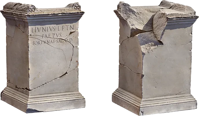 roman marble plinth 001 — Скачать