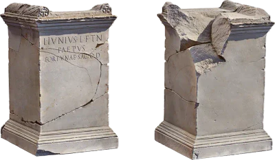 roman marble plinth 001 — Скачать