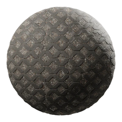 gravel fill on grid pavers texture — скачать
