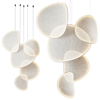 IIII 09 LED fabric pendant lamp — Ver 1