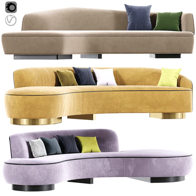 Vladimir Kagan Curve Sofa Set — descargar