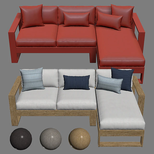 PORTSIDE Outdoor 2-Piece Chaise — Descargar