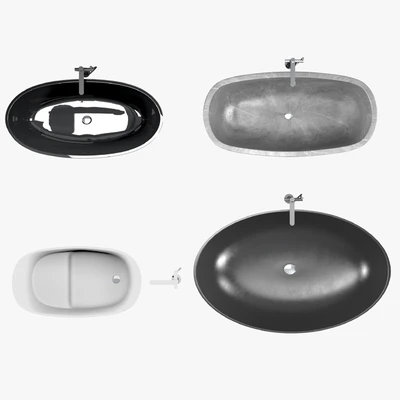 ANTONIO LUPI baths with faucets set 1 — Ver 6