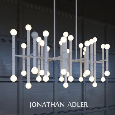 MEURICE RECTANGLE CHANDELIER — Ver 2