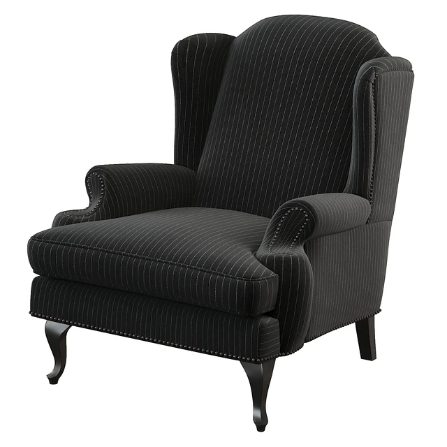 Eichholtz / Frank sinatra black Armchair — Descargar
