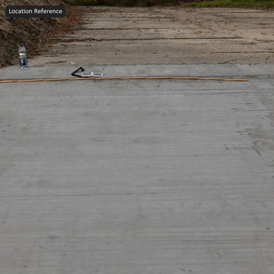 grooved concrete sidewalk texture blue — Вид 7