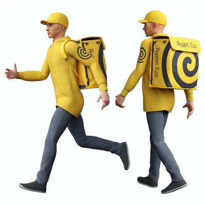 Deliveryman. Yandex Food. — Ver 4