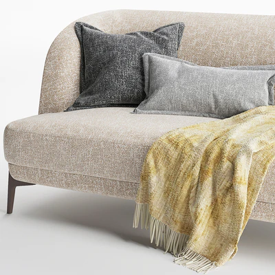 Velvet sofa — Ver 4