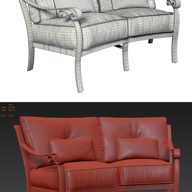 Bellanova Crescent Loveseat — Descargar