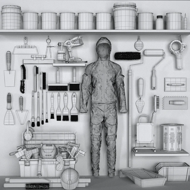 garage tools set 9 — Скачать