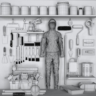 garage tools set 9 — Вид 5