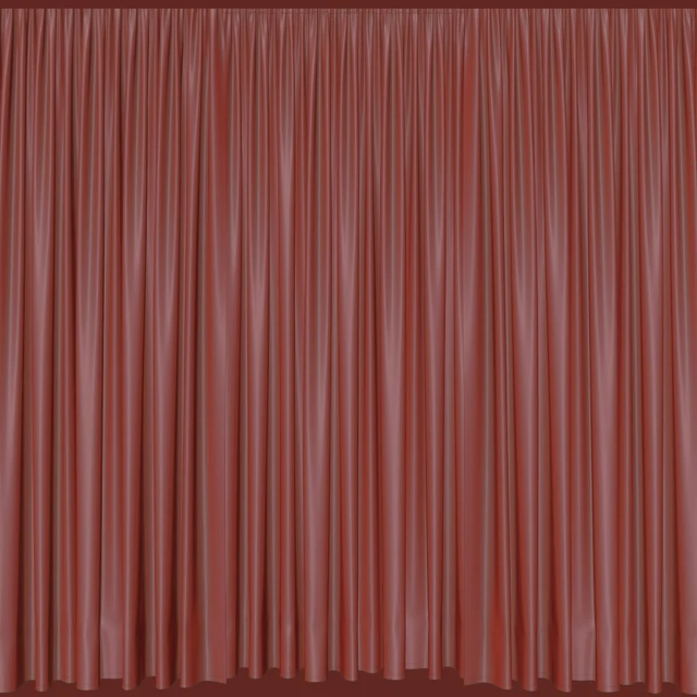 Tulle Curtain Beige Set — Скачать