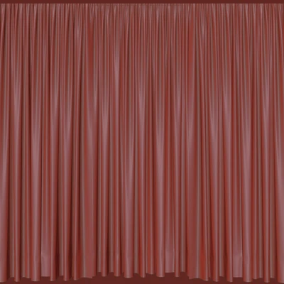 Tulle Curtain Beige Set — Вид 3