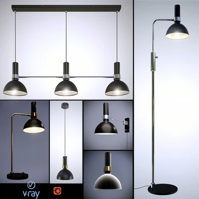 Set Larry fixtures, MARKSLÖJD, Sweden company. — Descargar