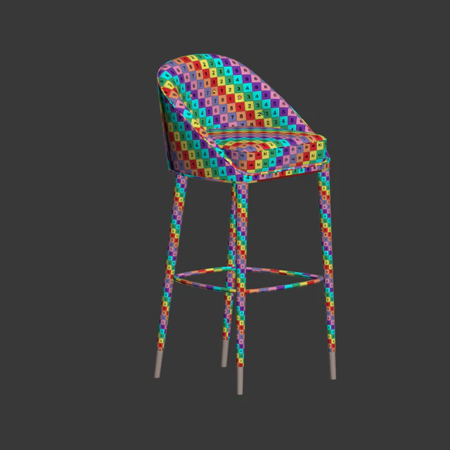 Malay Bar Stool Brabbu — Descargar