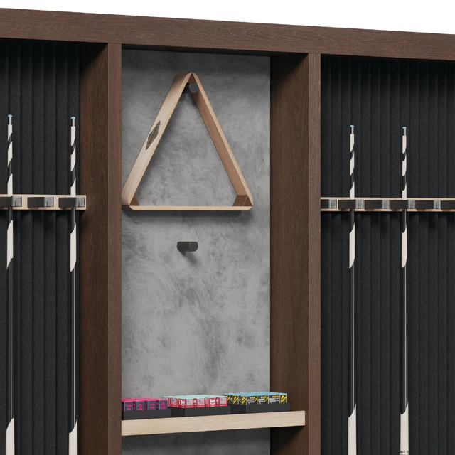 Billiard Wall Rack — Descargar