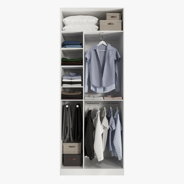 Wardrobe with clothes — Descargar