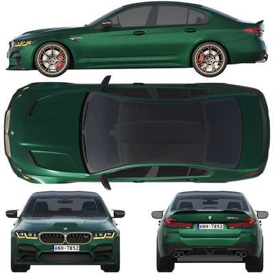 Bmw M5 CS 2022 — Вид 5