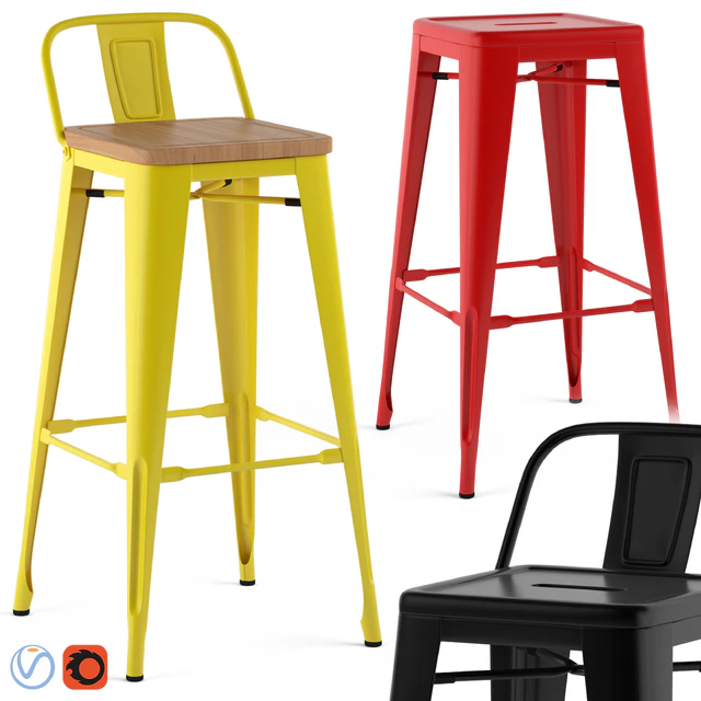 Tolix stools — Descargar