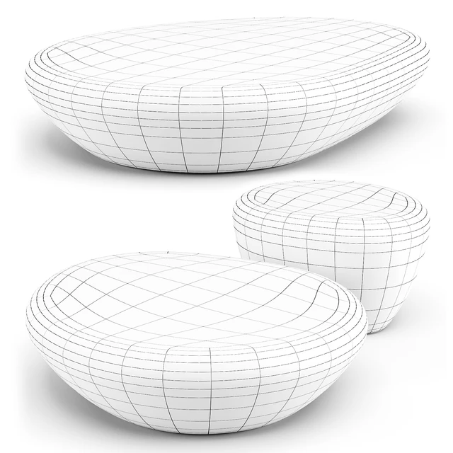 Minotti: Stony - Coffee Tables — Descargar