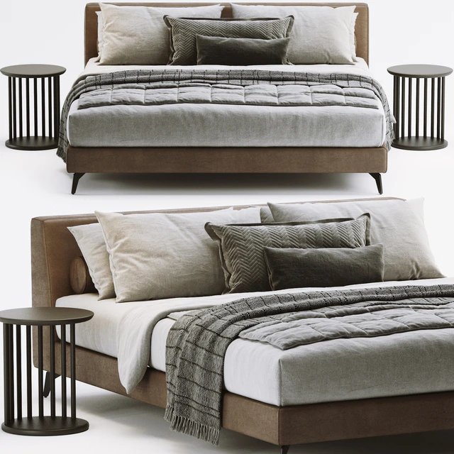 Meridiani Louis Up Bed — Скачать