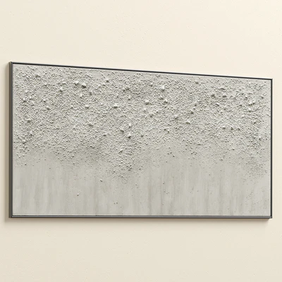 Panoramic Textured Plaster Wall Art C-577 — Ver 7