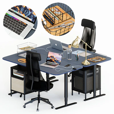 Ikea Bekant workplace part 1 — Ver 1