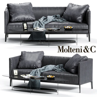 Molteni&C CAMDEN Low Backrest Sofa — Вид 1