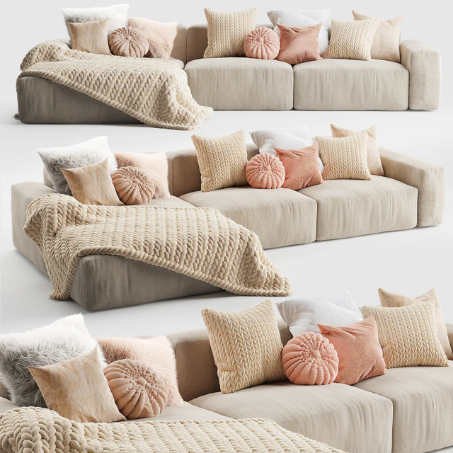 Elise Corner Sofa Chaise — Скачать