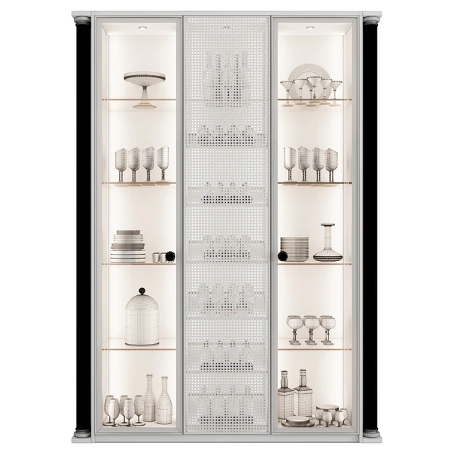 Сupboard with dishes My Design №25 — Скачать