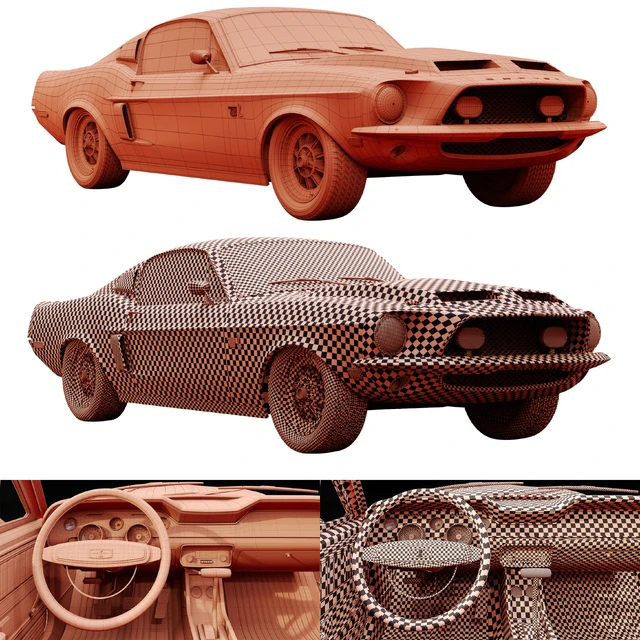 Ford Mustang Shelby GT500KR — Скачать
