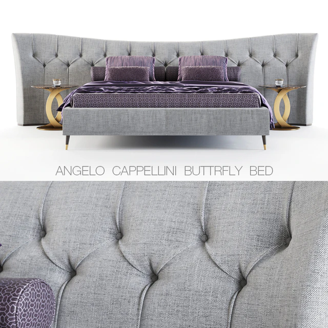 Angelo Cappellini Butterfly bed — Скачать