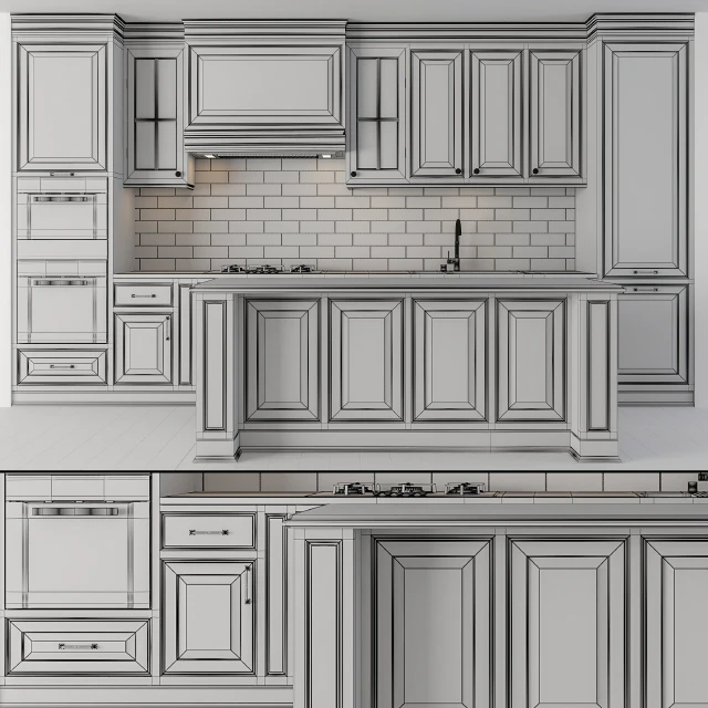 Kitchen NeoClassic - Cream Set 19 — Descargar