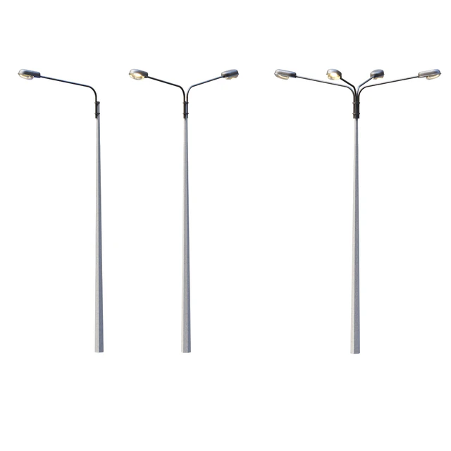 Collection Road Street Lights / Набор дорожных фонарей — Скачать