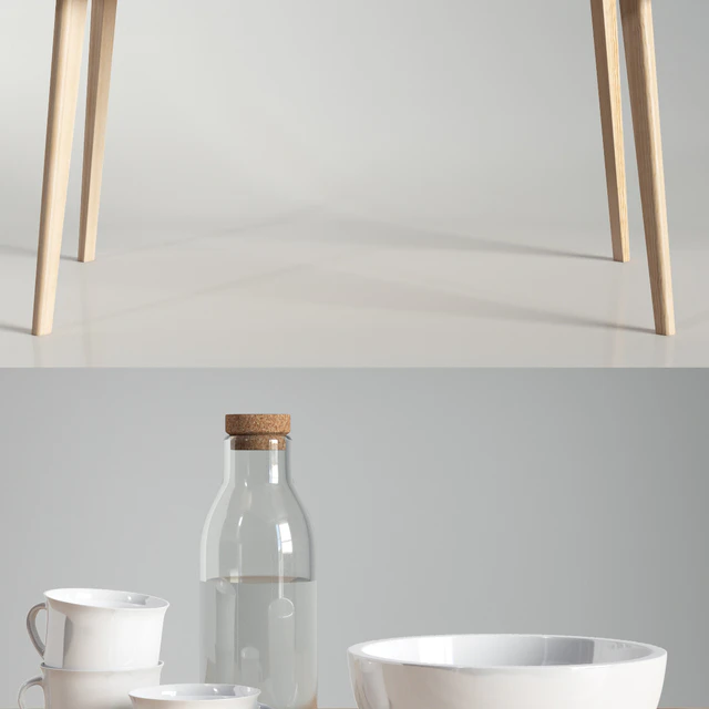 IKEA LISABO dinner table — Скачать