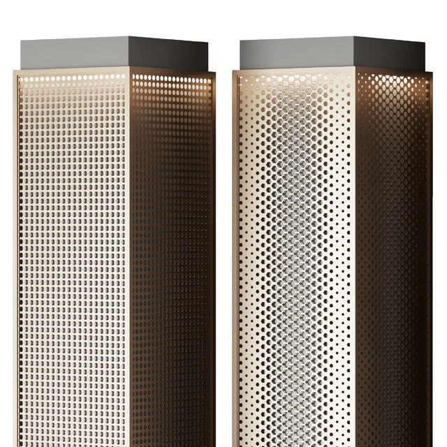 Metal columns with perforation No. 3 — Descargar