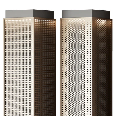 Metal columns with perforation No. 3 — Ver 4