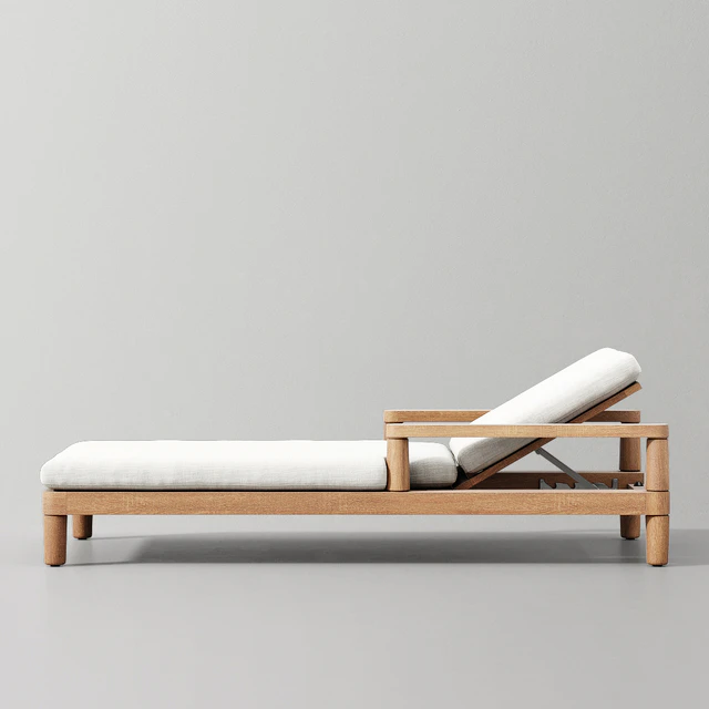 Miramar Teak Chaise — Скачать