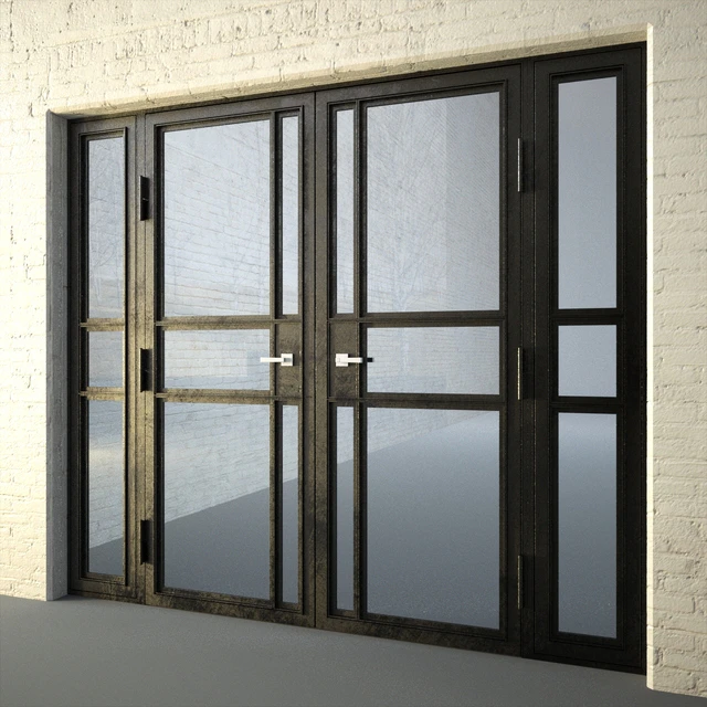 Industrial Loft Door mod 02 — Descargar
